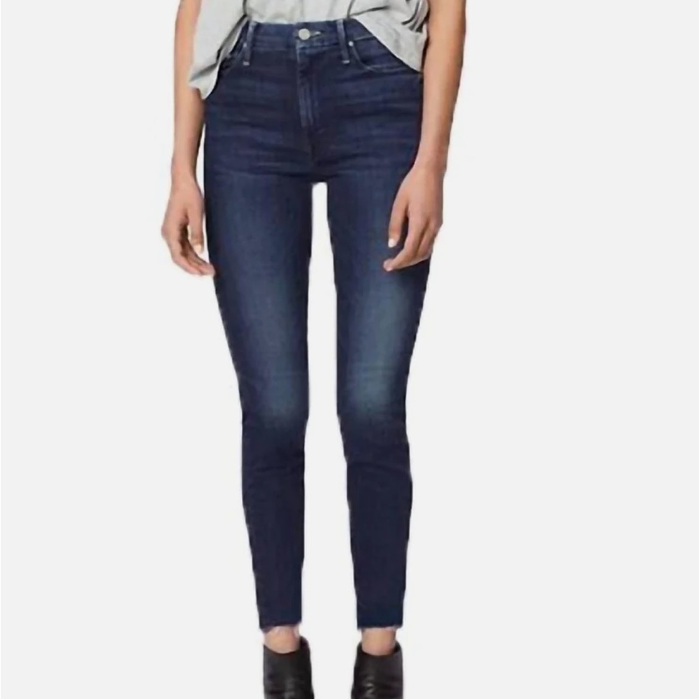 MOTHER Looker Ankle Fray jeans